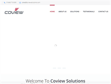 Tablet Screenshot of coviewsolutions.com